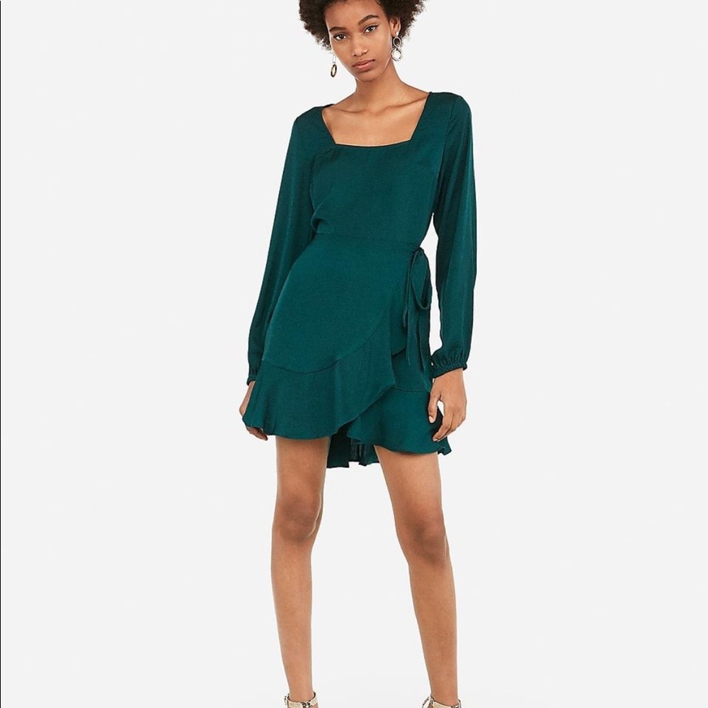 NWT Express emerald dress